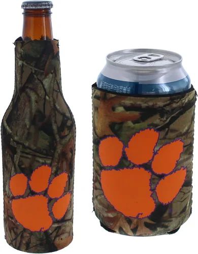 Vista 79 de College Team Color Logo Can & Bottle Holder Insulator Beverage Cooler Set