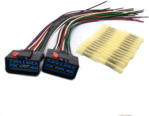 Vista 3 de 2 unids compatibles con Jeep Grand Cherokee WJ Wrangler arnés de puerta conector cableado coleta OEM # 5013961AA
