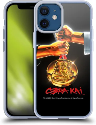 Vista 102 de Head Case Designs Funda de gel suave con licencia oficial de Cobra Kai Gold Medal Graphics compatible con Apple iPhone 7 Plus/iPhone 8 Plus