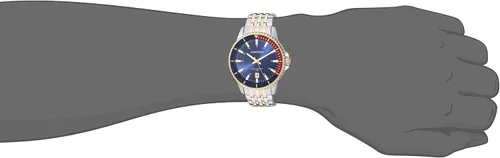 Vista 2 de Armitron Reloj de pulsera de dos tonos con función de fecha para hombre, 205414NVTT, Dos tonos, Japonés
