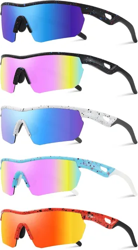 Vista 21 de Kids Sunglasses Youth Baseball Sunglasses for Boys Girls 3-12 Polarized Softball Sports Goggles UV Protection