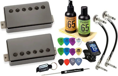 Vista 3 de Seymour Duncan Slash 2.0 - Juego de pastillas Humbucker para guitarra eléctrica con Tonebird Care, púas, afinador, paquete de herramientas Hotter