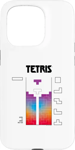 Vista 14 de Tetris Funda de arte de juego de color fundido para iPhone 17