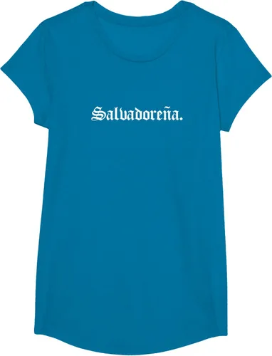 Vista 72 de Camiseta Salvadoreña Mujer, Negro