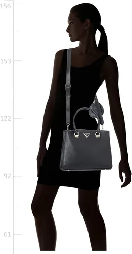 Vista 7 de GUESS Alexie - Bolso para novia, Estampado negro floral