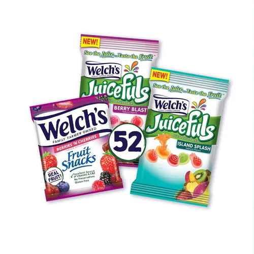 Vista 10 de Welch's Juicefuls - Bocadillos de frutas jugosas, salpicaduras de isla, sin gluten, bolsas de tamaño compartido de 4 onzas (paquete de 3)