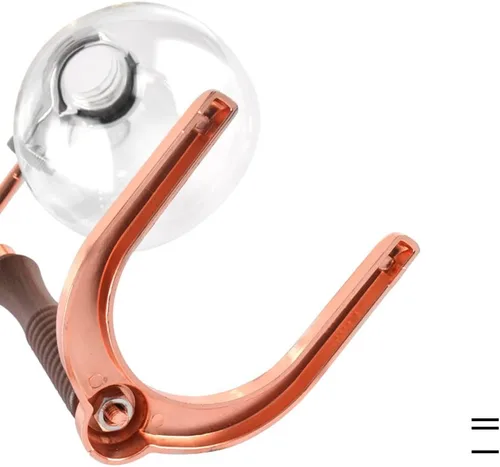 Vista 4 de JITEM Cafetera Syphon Cafetera manual retro de vidrio al vacío, percoladores de 3 tazas de vidrio de mesa de sifón para café o té
