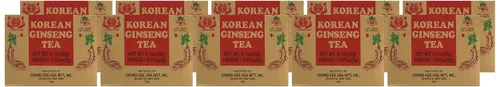 Vista 5 de Té instantáneo coreano Ginseng 100 bolsas de té - Peso neto 7 oz (200 g)