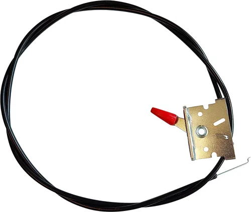 Vista 5 de GardenPal Pieza de repuesto del cable del acelerador adecuada para la mayoría de cortadoras de césped con palanca de metal y placa de fijación