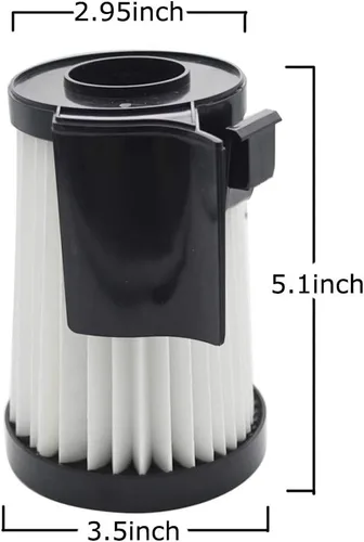 Vista 5 de EZ SPARES 2 piezas de repuesto para Eureka DCF-10 y DCF-14 filtro Hepa, compatible con accesorio de repuesto de la serie Optima compatible con parte