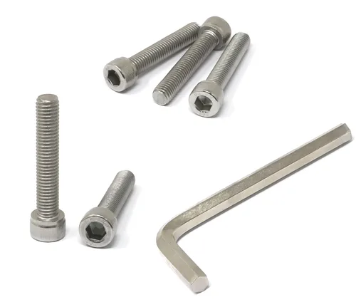 Vista 71 de iexcell Kit de tornillos de cabeza hexagonal de acero inoxidable 304, 100 unidades M2 x 0.157 in, paso de rosca de 0.016 in