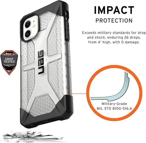 Vista 4 de EGO TACTICAL Limited Edition UAG Urban Armor Gear case Compatible with iPhone 12 Mini [5.4" Screen] A-10 Warthog