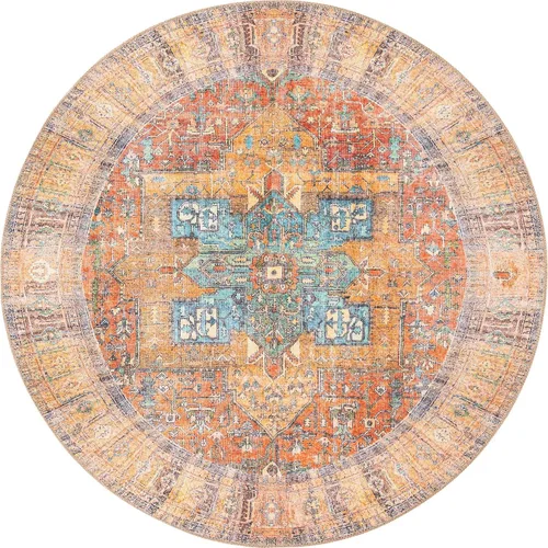 Vista 41 de Unique Loom Timeless Collection - Alfombra de área - Peter (2' x 3' 1" ovalada, beige/marfil)