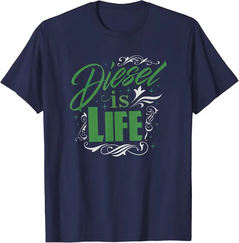 Vista 21 de Diesel is Life Roll Coal Diesels Truckers Smoke Camiseta Negro