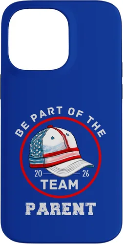 Vista 21 de Be Part of The Team Baseball Design Parent Version 2026 Case for iPhone 17