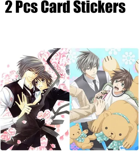 Vista 5 de Junjou Romantica Merch Bolsa de regalo con cordón para tarjetas soporte para teléfono funda de almohada A