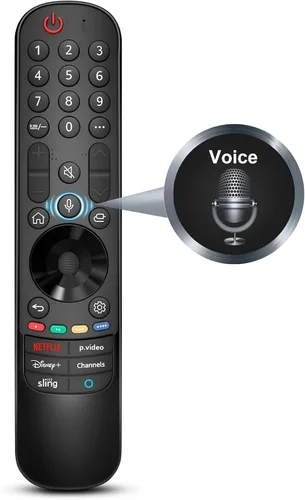 Vista 13 de Paquete de 2: reemplazo remoto por voz para control remoto Samsung-TV, compatible con todos los televisores inteligentes Samsung Frame Neo QLED UHD