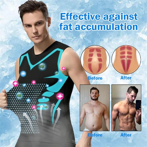 Vista 5 de QKKO Gfouk Menionic - Chaleco corrector de postura de turmalina, chaleco meniónico, chaleco moldeador iónico, chaleco de soporte de espalda