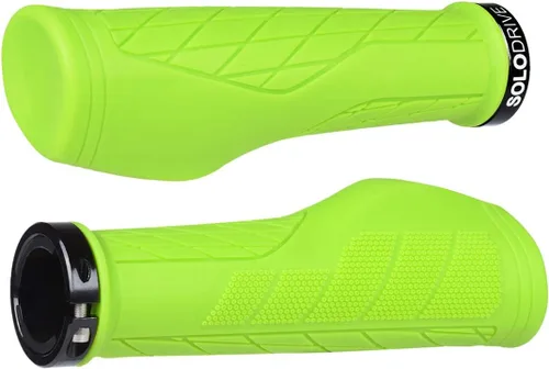 Vista 18 de SOLODRIVE Agarres de Bicicleta de Montaña de Diseño Ergonómico, Cómodos Agarres de Manillar de Bicicleta, Mango de MTB de Bloqueo Único