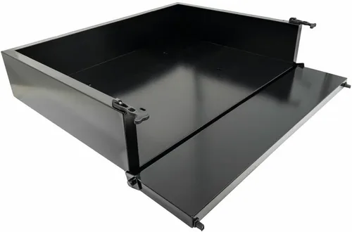 Vista 9 de Performance Plus Carts Yamaha G14, G16, G19 y G22 - Kit de caja de carga de acero negro con soportes