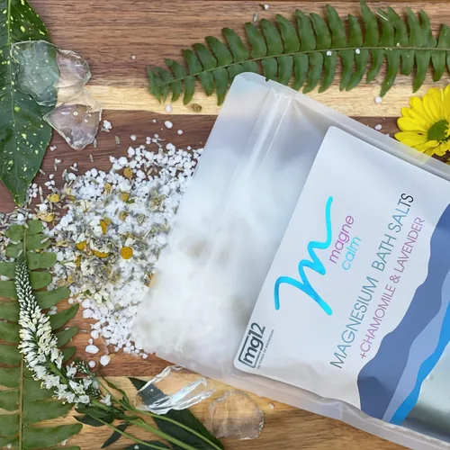 Vista 3 de MagneCalm Sal de baño de magnesio 2.2 lb
