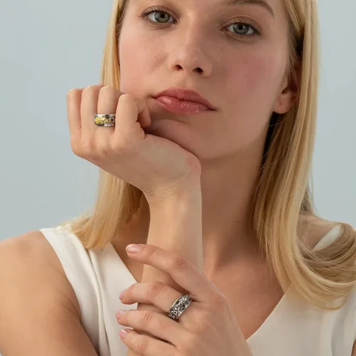 Vista 4 de Vikeney 2 anillos ajustables de mantra Feng Shui Pixiu para hombres y mujeres, amuleto budista de la suerte, mantra, protección cuádruple, riqueza
