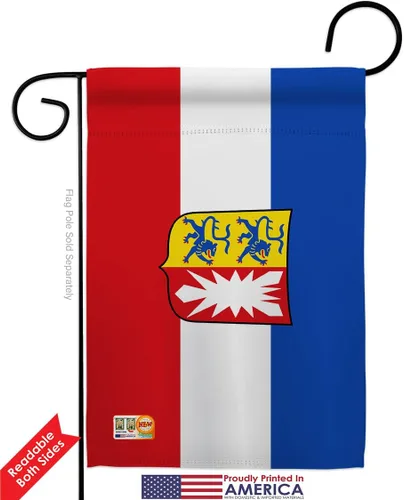 Vista 2 de Schleswig Holstein Garden Flags 2pcs Pack Regional Germany States Central Europe Territory Old History Country Particular Area Small Gift Yard House