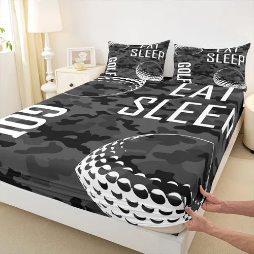 Vista 48 de Erosebridal Graffiti Rugby Ball Sheets for Boys Girls Colorful Rugby Helmet Fitted Sheet,Sports Kids Bedding Sets Football Game Bed Sets Twin 2 Piece