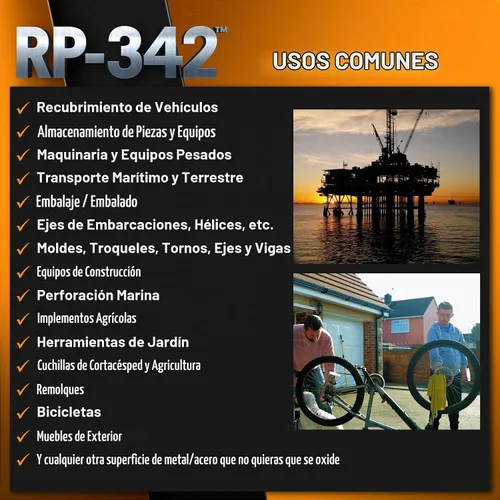 Vista 3 de Cosmoline RP-342, "resistente" pulverizador contra el óxido (grado militar), 3