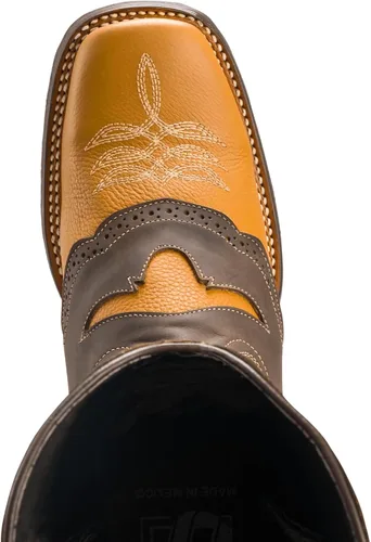 Vista 6 de Joe Boots VE030 - Botas vaqueras y botas de rodeo para hombre en piel auténtica