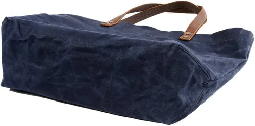 Vista 8 de WUDON Bolsa de viaje de lona encerada, bolsa de hombro extra grande para mujer