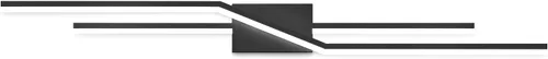 Vista 13 de SOLFART Luces de baño con acabado mate en negro, regulables, LED, para tocador, sobre espejo, 24 pulgadas, modernas, luces de pared