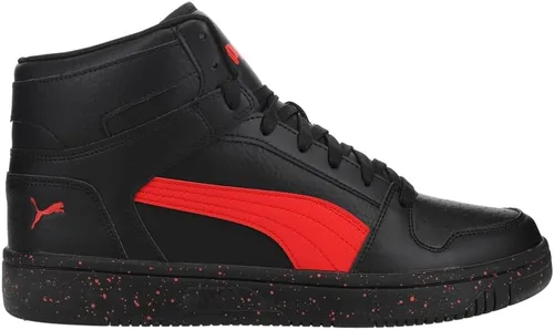 Vista 7 de PUMA Hombres Rebound Layup Elevated High Sneakers Zapatos Casual - Blanco