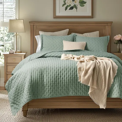 Vista 33 de Bedsure Edredón individual – Ropa de cama ultrasuave individual XL para decoración de dormitorio, edredón ligero para todas las estaciones, colcha