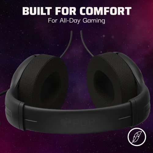 Vista 3 de PDP Gaming AIRLITE Xbox Headset with Mic, Licensed Microsoft Xbox Accessories - Series XS, Xbox One, PCWindows 1011, Lightweight, Stereo Headphones