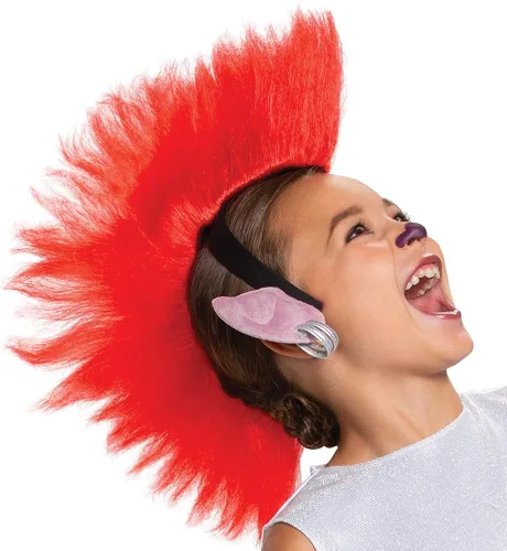 Vista 6 de Disguise Trolls World Tour Deluxe - Disfraz de púas para niña