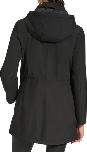 Vista 4 de DKNY womens Softshell Hooded Coat