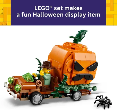 Vista 3 de LEGO Camión Jack-O'-Lantern