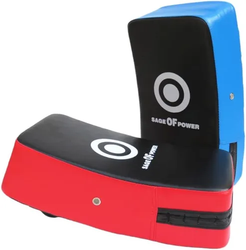 Vista 5 de Ochine Almohadillas de boxeo para patadas – Target, Hand, Thai, Karate, Kickboxing Training Pads para hombres y mujeres