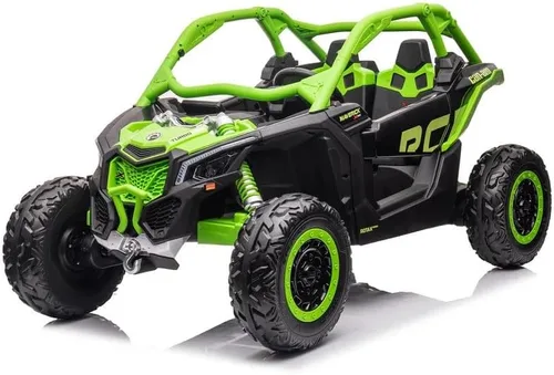 Vista 7 de Can-Am Maverick X3 - Buggy para niños con licencia de 24 V, color verde