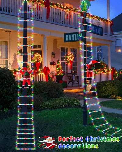 Vista 2 de 338 luces LED multicolor de Navidad para decoración interior y exterior Varios