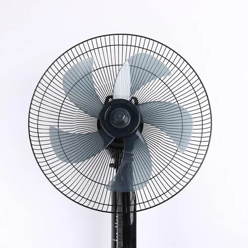 Vista 7 de Aislor Cuchilla de ventilador universal, 12/14 pulgadas con cubierta de tuerca, pieza de repuesto para ventilador de pie para el hogar, color gris