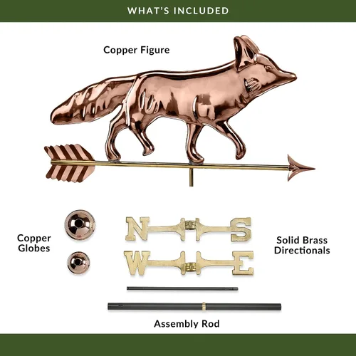 Vista 2 de Good Directions Veleta Fox Pure Copper