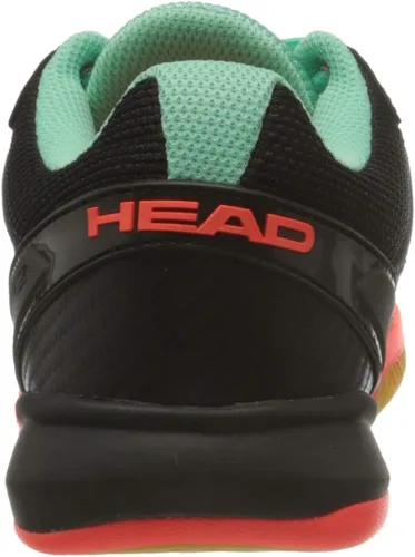 Vista 3 de HEAD Revolt - Zapato de corte para hombre color negro y verde azulado