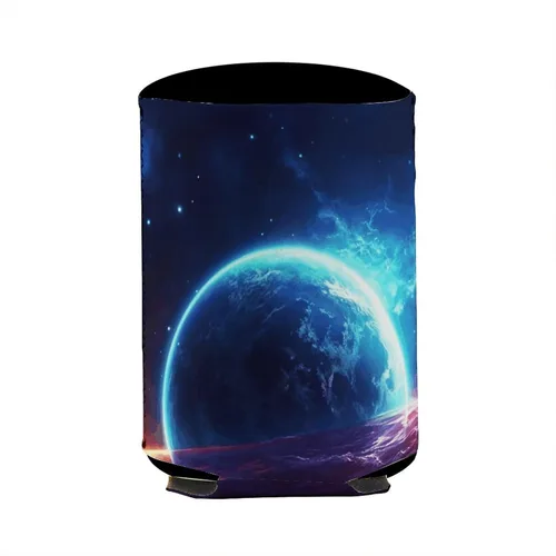 Vista 8 de Star Planet Sleeve Neoprene Insulator Reusable，Cup Sleeve – Washable And Reusable，Iced Coffee Cups for Cold Drinks Beverages And Holder for Most