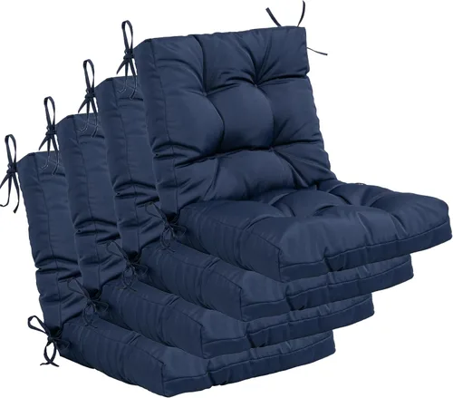 Vista 64 de QILLOWAY - Cojín o respaldo para asiento de exterior, cojín de repuesto, primavera/verano, Moderno, Beige