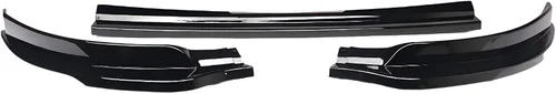 Vista 3 de Parachoques delantero Splitter protector debajo de la barbilla compatible con Mercedes Benz Sprinter 2018-2025 1500 2500 3500 W907 910, negro