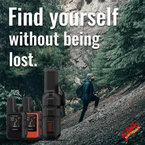 Vista 5 de Garmin inReach Mini 2 - Comunicador satelital, diseño ligero y compacto, resistente, portátil GPS portátil para senderismo, dispositivo