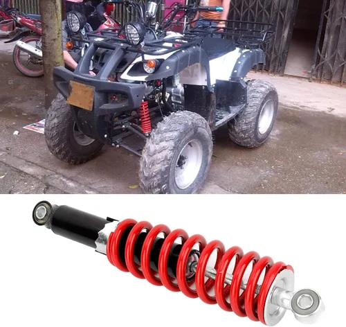 Vista 5 de KIMISS Suspensión de ajuste del amortiguador, 12.008 in amortiguadores delanteros de suspensión para 110cc 150cc 200cc 250c ATV Quad Bike