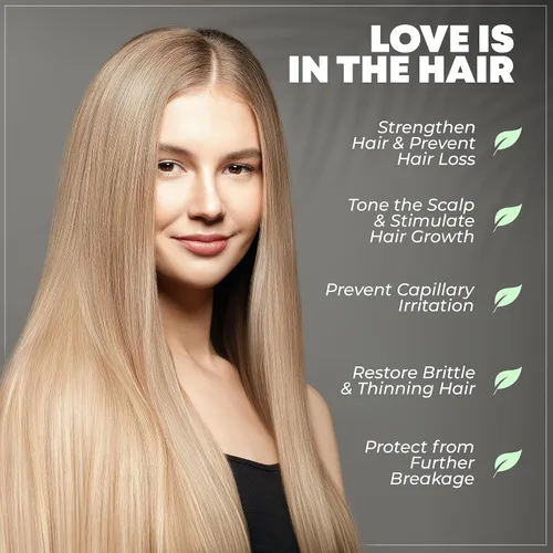 Vista 4 de All Nature Champú y acondicionador para el crecimiento del cabello para mujeres y hombres, tratamiento de regeneración del cabello, acondicionador